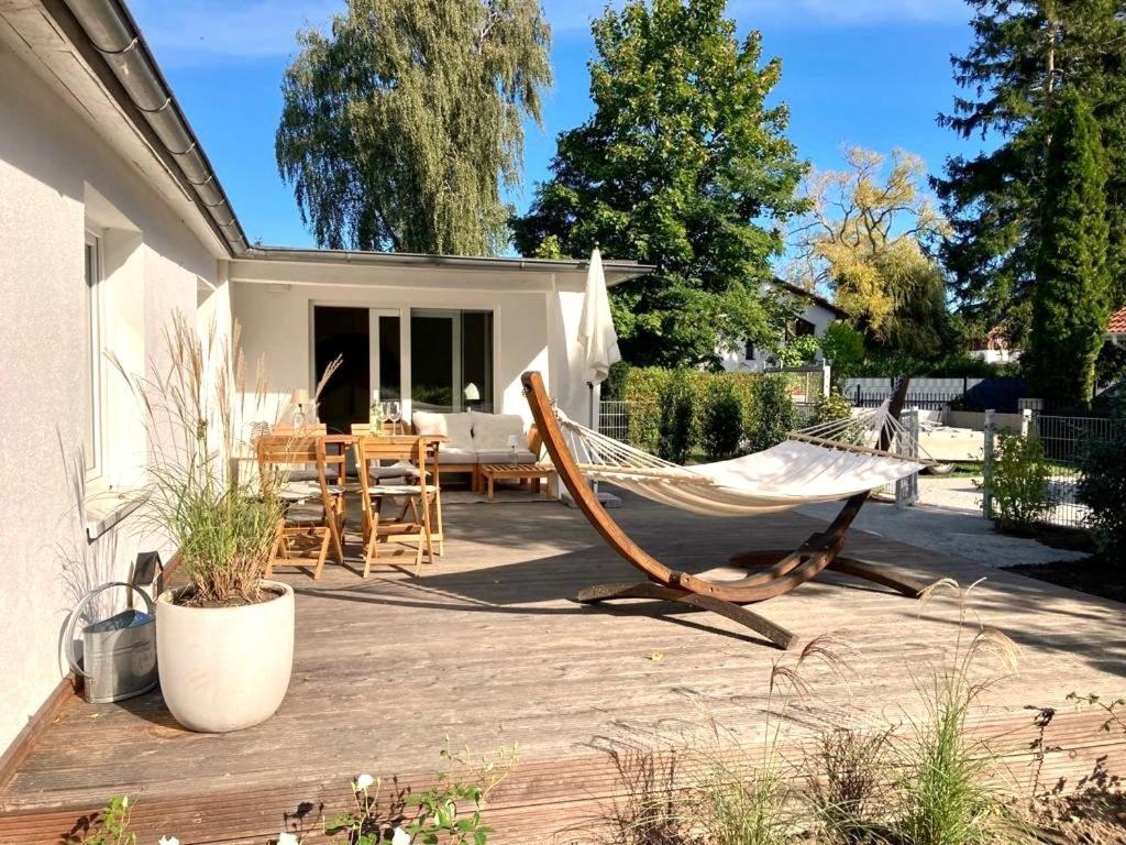 Moderner Bungalow Im Seebad Bansin, 200 Meter Zum Strand Heringsdorf  Exteriör bild